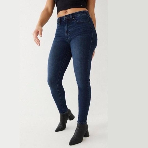 True Religion Blue Skinny Jeans